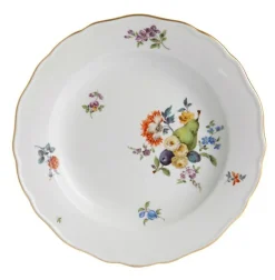 Teller 20 cm Frucht- und Blumenmalerei alte Manier