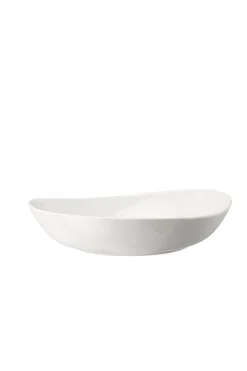 Teller, 22 cm, tief, Junto / Weiß