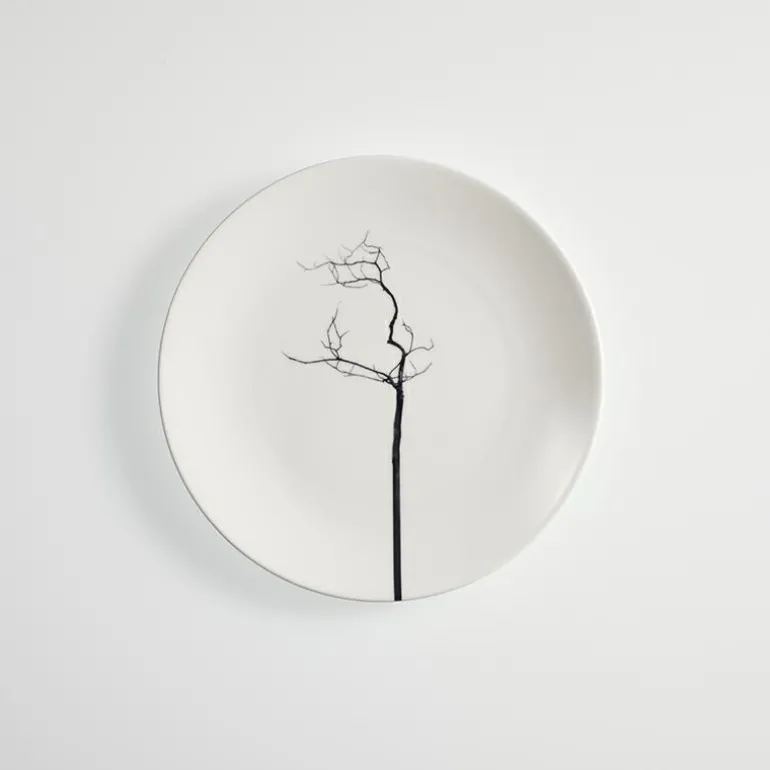 Teller flach 21 cm Black Forest Fine Bone China