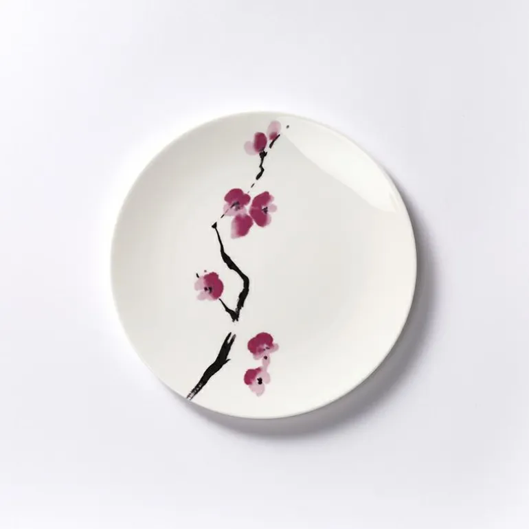 Teller flach 21 cm Cherry Blossom Fine Bone China