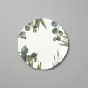 Teller flach 21 cm Eukalyptus Fine Bone China