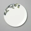 Teller flach 28 cm Eukalyptus Fine Bone China