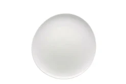 Teller flach, 27 cm, Junto / Weiß
