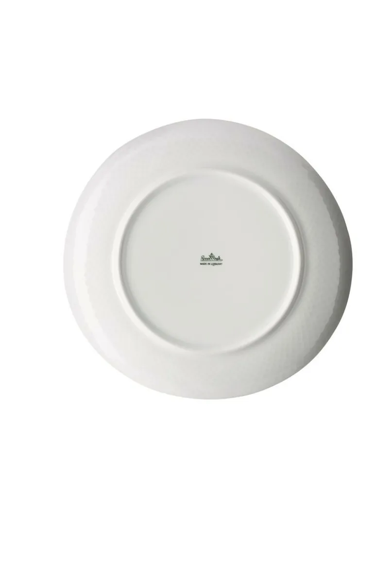 Teller flach, 27 cm, Junto / Weiß