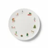 Teller flach 24 cm Noel Fine Bone China