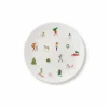 Teller flach 21 cm Noel Fine Bone China