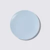 Teller flach 21 cm Pastell Hellblau Fine Bone Chin