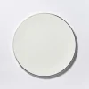 Teller flach 26 cm Platin Lane Pure Fine Bone Chin