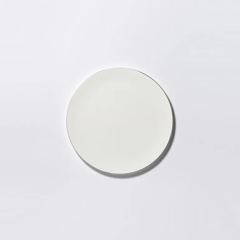 Teller flach 16 cm Platin Line Pure Fine Bone Chin