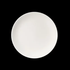 Teller flach 24 cm Pure Weiss Fine Bone China