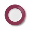 Teller flach Fahne 26 cm Himbeere Solid Color