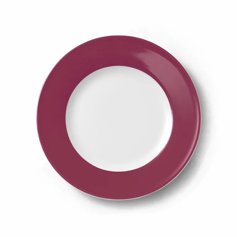 Teller flach Fahne 26 cm Himbeere Solid Color