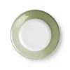 Teller flach Fahne 26 cm Khaki Solid Color