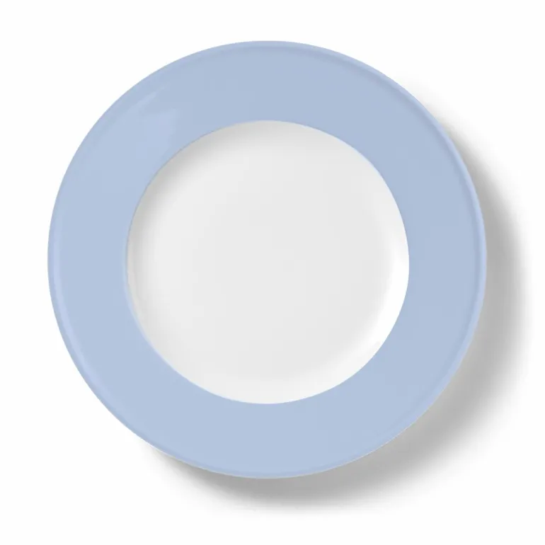 Teller flach Fahne 28 cm Morgenblau Solid Color