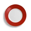 Teller flach Fahne 26 cm Paprika Solid Color