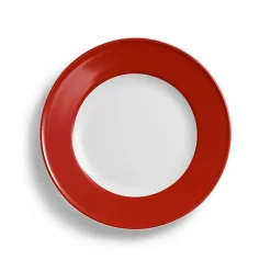 Teller flach Fahne 26 cm Paprika Solid Color