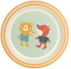 Teller Fuchs Gelb