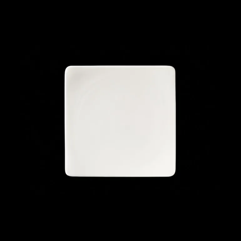 Teller quadratisch 18,5 cm Asia Line Weiss Fine Bo