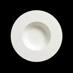 Teller tief breiter Rand 26 cm 0,40 l Pure Weiss F