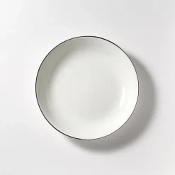 Teller tief 22,5 cm Platin Lane Pure Fine Bone Chi