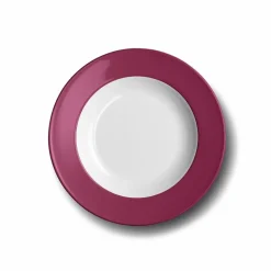 Teller tief Fahne 23 cm Himbeere Solid Color