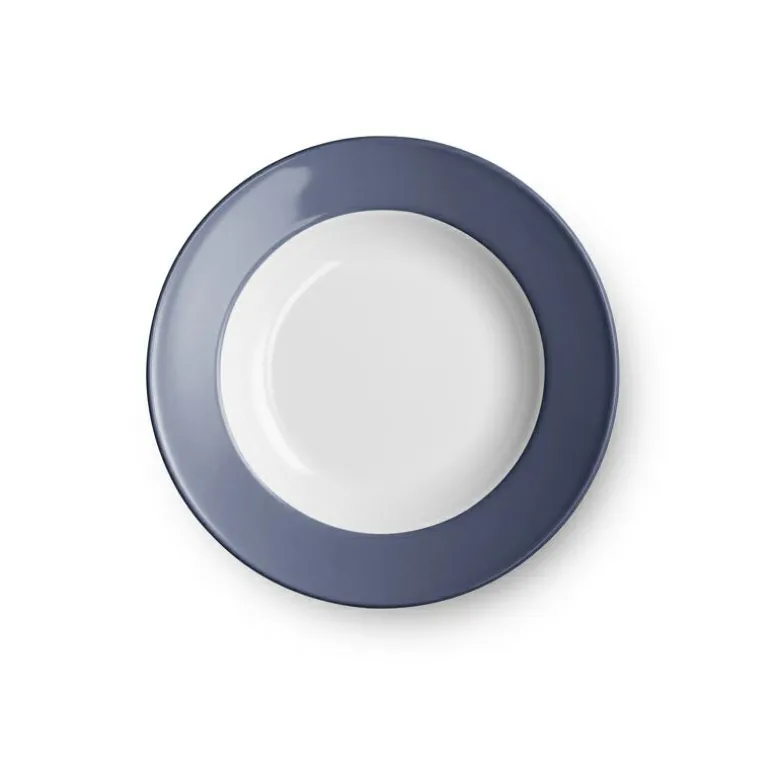 Teller tief Fahne 23 cm Indigo Solid Color