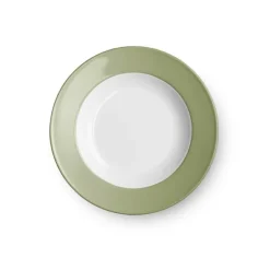 Teller tief Fahne 23 cm Khaki Solid Color