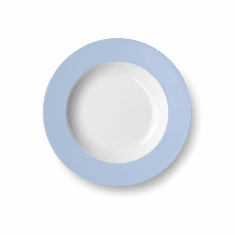 Teller tief Fahne 23 cm Morgenblau Solid Color