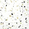 Terrazzo black gold Lunch-Servietten L 899679