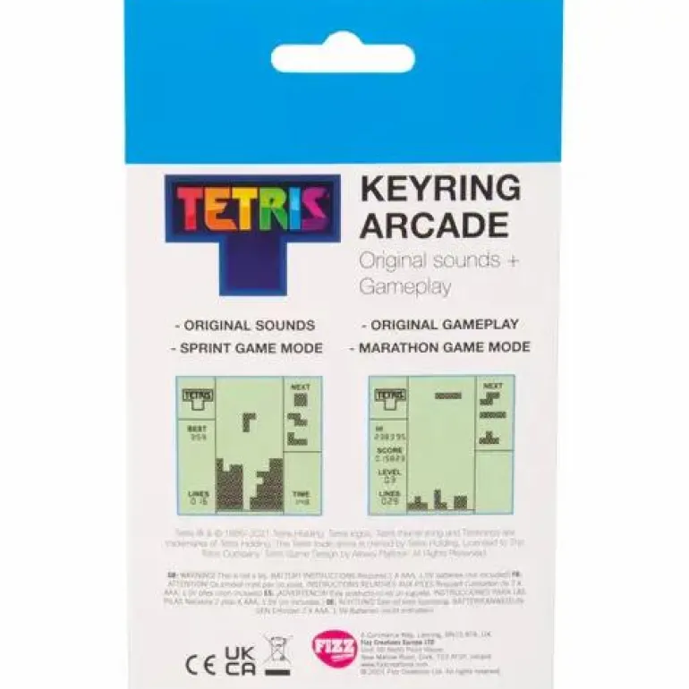 Tetris Schlüsselanhänger Spiel