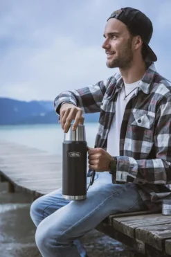 Thermosflasche Icon Beverage Bottle Graphite Mat 1