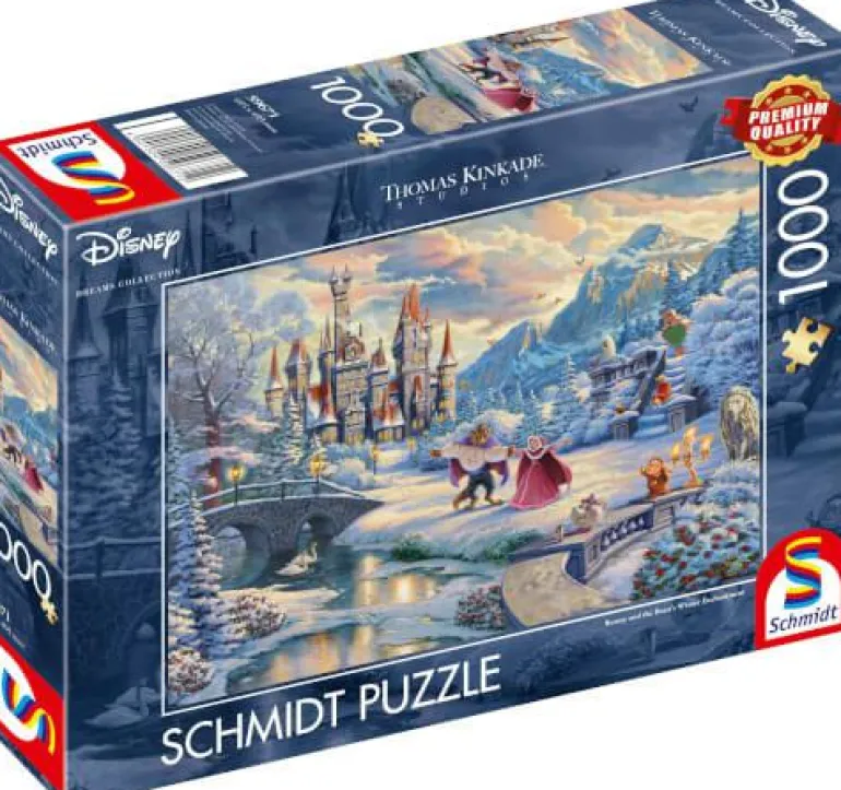Thomas Kinkade: Die Schöne und das Biest - Puzzle