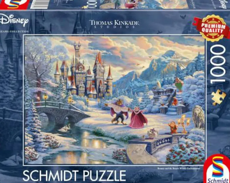 Thomas Kinkade: Die Schöne und das Biest - Puzzle