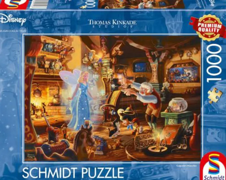 Thomas Kinkade: Geppetto's Pinocchio - Puzzle 1000