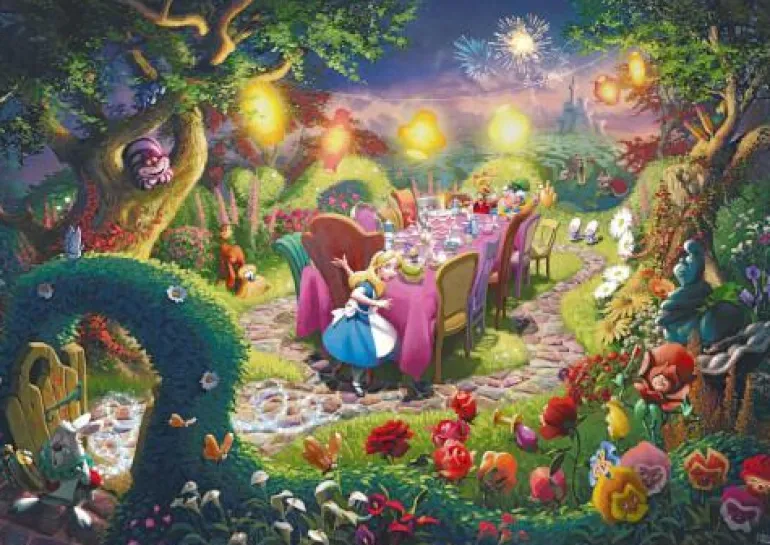 Thomas Kinkade: Mad Hatter’s Tea Party - Puzzle 60
