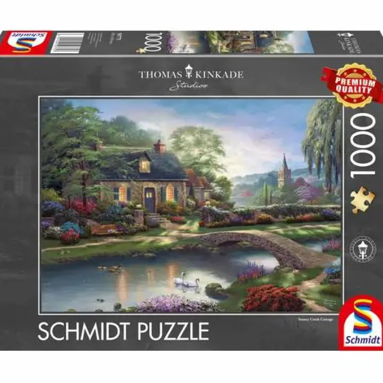 Thomas Kinkade: Stoney Creek Cottage - Puzzle 1000