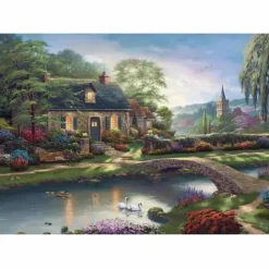 Thomas Kinkade: Stoney Creek Cottage - Puzzle 1000