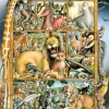 Tiere im Regal - Puzzle 100 Teile