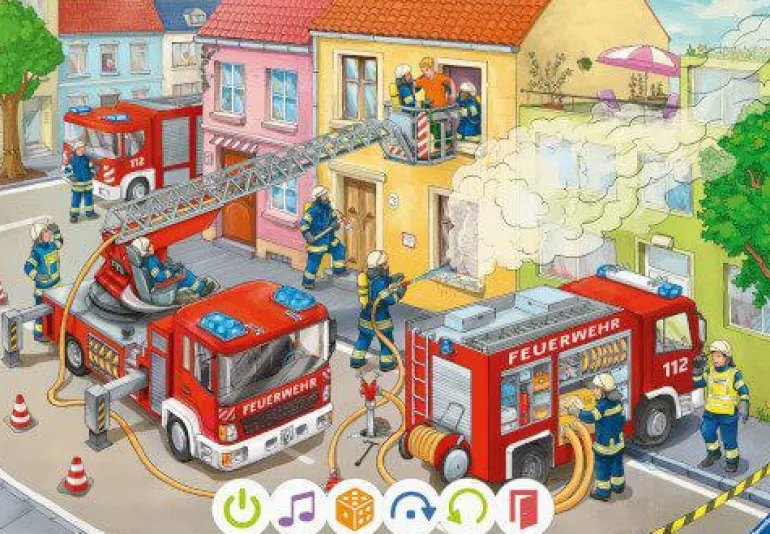 tiptoi® Puzzle: Rettungseinsatz - 2x12 Teile