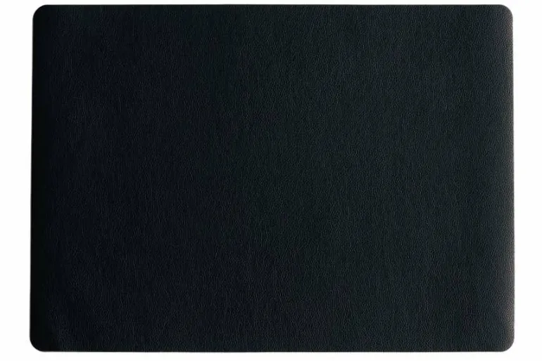 Tischset, Lederoptik schwarz 33x46 cm
