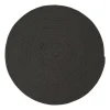 Tischset Poi 40cm rd anthracite
