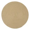 Tischset Poi 40cm rd beige