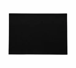 Tischset, veganes Leder, schwarz 33x46 cm