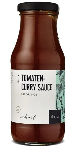 Tomaten-Curry Sauce mit Orange 245ml