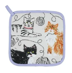 Topflappen "Feline Friends" Baumwolle