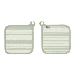Topflappen "Sage Stripe"