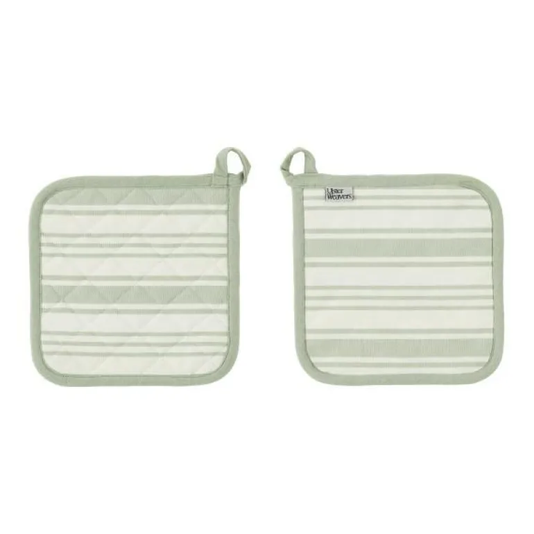 Topflappen "Sage Stripe"