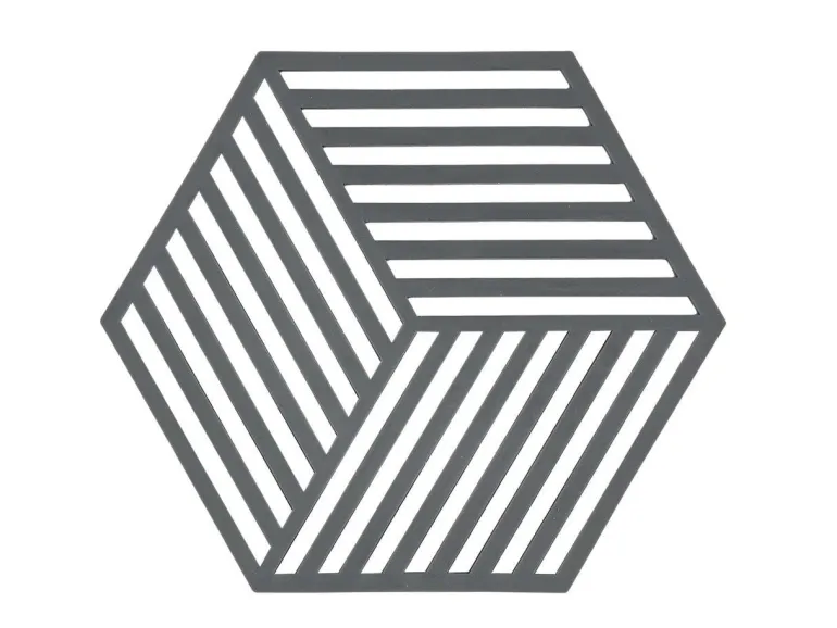Topfuntersetzer Hexagon Cool Grey