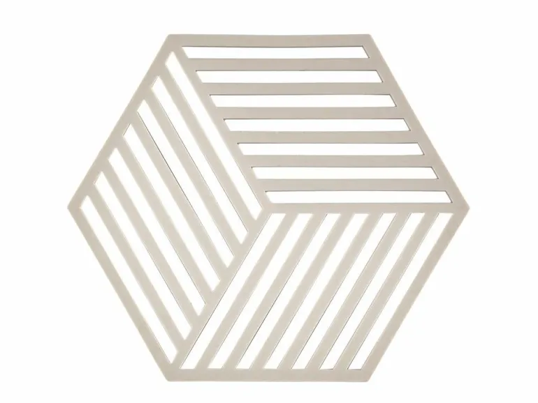 Topfuntersetzer Hexagon Warm Grey