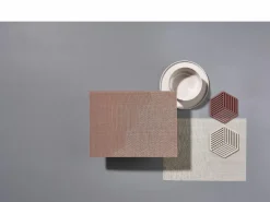 Topfuntersetzer Hexagon Warm Grey